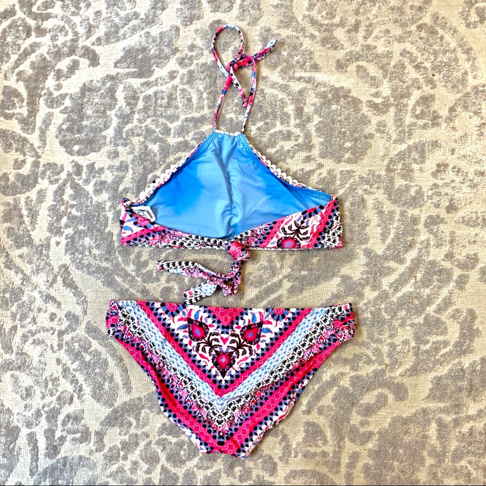 BECCA Secret Garden High Neck Bikini - Picture 3 of 4